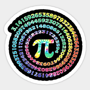 Pi Day Math Teacher 2023 Sticker